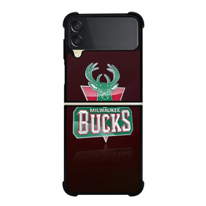 MILWAUKEE BUCKS NBA TEAM Samsung Galaxy Z Flip 3 5G Case Cover MILWAUKEE BUCKS NBA TEAM Samsung Galaxy Z Flip 3 5G Case Cover