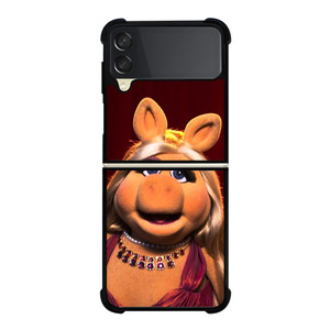 MUPPETS MISS PIGGY SMILE Samsung Galaxy Z Flip 3 5G Case Cover