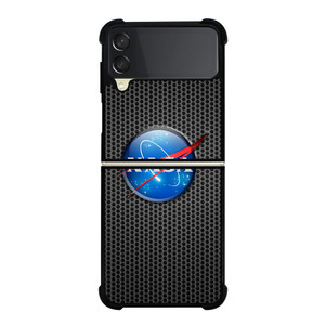 NASA METAL LOGO Samsung Galaxy Z Flip 3 5G Case Cover