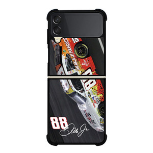 NASCAR 88 DALE EARNHARDT JR CAR 2 Samsung Galaxy Z Flip 3 5G Case Cover