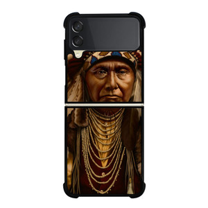 NATIVE AMERICAN PEOPLE Samsung Galaxy Z Flip 3 5G Case Cover