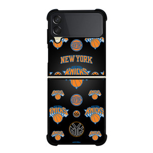 NEW YORK KNICKS PATTERN Samsung Galaxy Z Flip 3 5G Case Cover