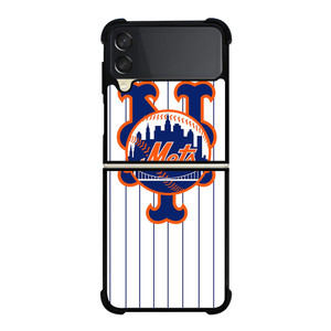 NEW YORK METS STRIPE Samsung Galaxy Z Flip 3 5G Case Cover