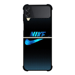 NIKE DOT BLUE Samsung Galaxy Z Flip 3 5G Case Cover NIKE DOT BLUE Samsung Galaxy Z Flip 3 5G Case Cover