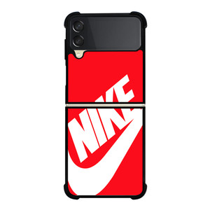 NIKE RED Samsung Galaxy Z Flip 3 5G Case Cover