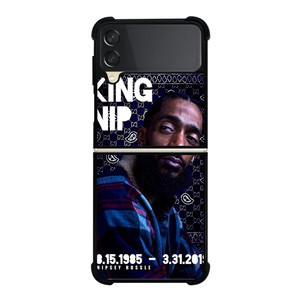 NIPSEY HUSSLE KING NIP Samsung Galaxy Z Flip 3 5G Case Cover
