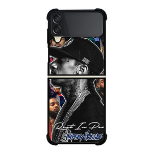 NIPSEY HUSSLE RAPPER Samsung Galaxy Z Flip 3 5G Case Cover