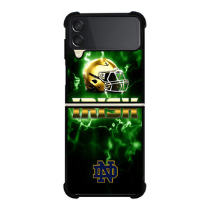 NOTRE DAME ND GREEN Samsung Galaxy Z Flip 3 5G Case Cover NOTRE DAME ND GREEN Samsung Galaxy Z Flip 3 5G Case Cover