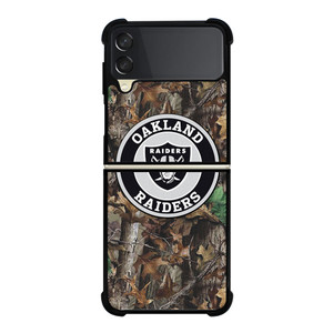 OAKLAND RAIDERS TREE CAMO Samsung Galaxy Z Flip 3 5G Case Cover
