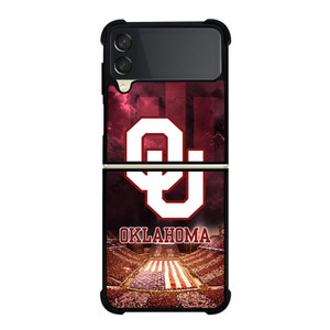 OKLAHOMA SOONERS NFL LOGO Samsung Galaxy Z Flip 3 5G Case Cover
