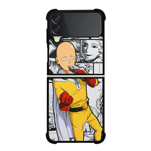 ONE PUNCH MAN COMIC Samsung Galaxy Z Flip 3 5G Case Cover