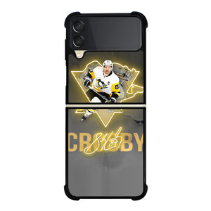 PITTSBURGH PENGUINS SIDNEY CROSBY SIGNATURE Samsung Galaxy Z Flip 3 5G Case Cover