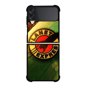 PLANET EXPRESS 3D LOGO 2 Samsung Galaxy Z Flip 3 5G Case Cover