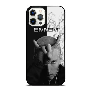 EMINEM RAPPER BLACK WHITE iPhone 12 Pro Max Case Cover