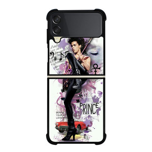 PRINCE PURPLE RAIN 4 Samsung Galaxy Z Flip 3 5G Case Cover