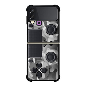 PS4 CONTROLLER PLAYSTATION CAMO Samsung Galaxy Z Flip 3 5G Case Cover