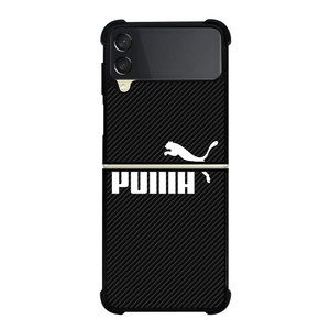PUMA CARBON LOGO Samsung Galaxy Z Flip 3 5G Case Cover