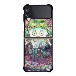 RICK AND MORTY ART 2 Samsung Galaxy Z Flip 3 5G Case Cover