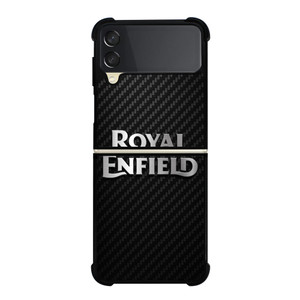 ROYAL ENFIELD CARBON LOGO Samsung Galaxy Z Flip 3 5G Case Cover ROYAL ENFIELD CARBON LOGO Samsung Galaxy Z Flip 3 5G Case Cover