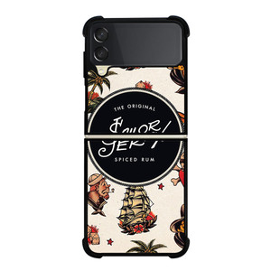 SAILOR JERRY PATTERN Samsung Galaxy Z Flip 3 5G Case Cover