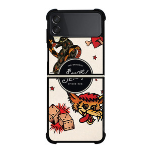 SAILOR JERRY TATTOO LOGO Samsung Galaxy Z Flip 3 5G Case Cover SAILOR JERRY TATTOO LOGO Samsung Galaxy Z Flip 3 5G Case Cover