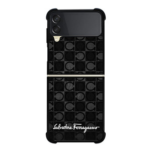 SALVATORE FERRAGAMO LOGO Samsung Galaxy Z Flip 3 5G Case Cover