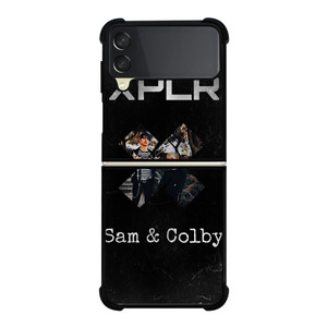 SAM AND COLBY XPLR Samsung Galaxy Z Flip 3 5G Case Cover