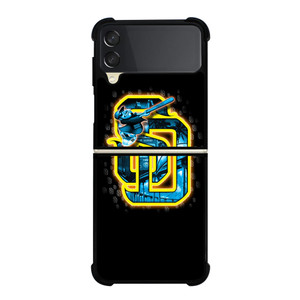 SAN DIEGO PADRES LOGO Samsung Galaxy Z Flip 3 5G Case Cover SAN DIEGO PADRES LOGO Samsung Galaxy Z Flip 3 5G Case Cover