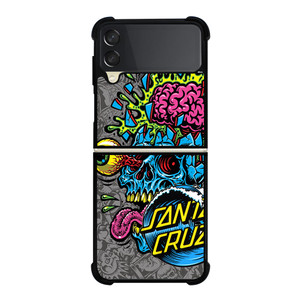 SANTA CRUZ SKATEBOARDS SKULL Samsung Galaxy Z Flip 3 5G Case Cover