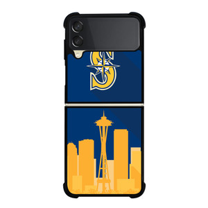 SEATTLE MARINERS BASEBALL ICON Samsung Galaxy Z Flip 3 5G Case Cover