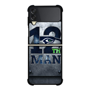SEATTLE SEAHAWKS 12TH MAN Samsung Galaxy Z Flip 3 5G Case Cover