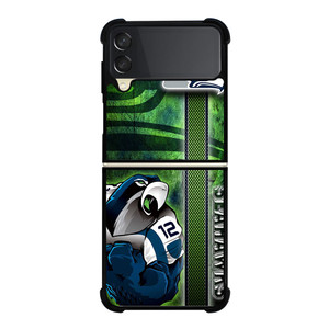 SEATTLE SEAHAWKS HAWKS Samsung Galaxy Z Flip 3 5G Case Cover