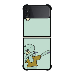 SQUIDWARD DAB Samsung Galaxy Z Flip 3 5G Case Cover SQUIDWARD DAB Samsung Galaxy Z Flip 3 5G Case Cover