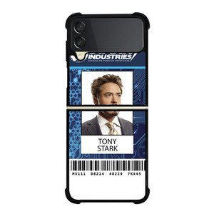 STARK INDUSTRIES ID CARD Samsung Galaxy Z Flip 3 5G Case Cover