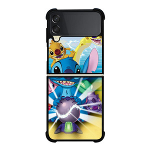 STITCH AND LILO FRIENDS Samsung Galaxy Z Flip 3 5G Case Cover