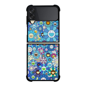 TAKASHI MURAKAMI FLOWERS 3 Samsung Galaxy Z Flip 3 5G Case Cover