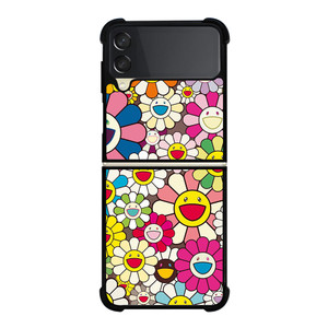 TAKASHI MURAKAMI FLOWERS 4 Samsung Galaxy Z Flip 3 5G Case Cover