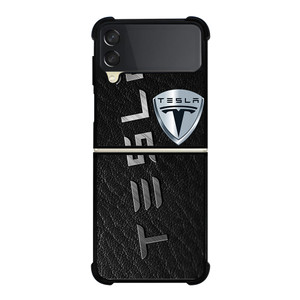 TESLA LOGO NEW Samsung Galaxy Z Flip 3 5G Case Cover