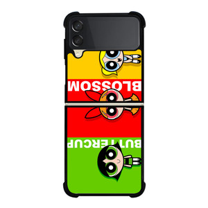 THE POWERPUFF GIRLS TRIO Samsung Galaxy Z Flip 3 5G Case Cover