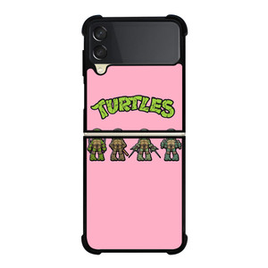 TMNT CHIBI PINK Samsung Galaxy Z Flip 3 5G Case Cover