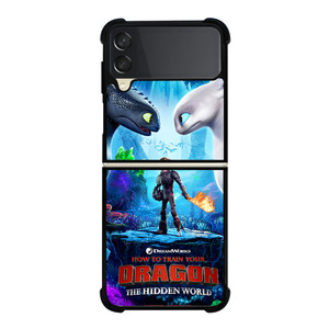 TOOTHLESS LIGHT FURY 2 Samsung Galaxy Z Flip 3 5G Case Cover