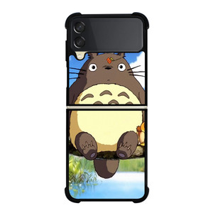 TOTORO CUTE STUDIO GHIBLI Samsung Galaxy Z Flip 3 5G Case Cover