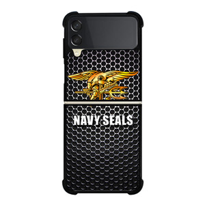 US NAVY SEAL METAL Samsung Galaxy Z Flip 3 5G Case Cover US NAVY SEAL METAL Samsung Galaxy Z Flip 3 5G Case Cover