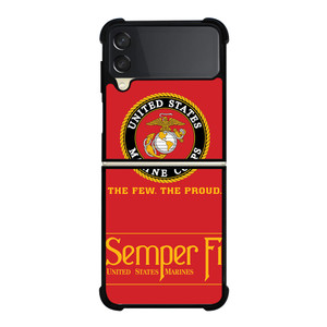 USMC MARINE SEMPER FI 2 Samsung Galaxy Z Flip 3 5G Case Cover