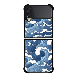 WAVE AESTHETIC 5 Samsung Galaxy Z Flip 3 5G Case Cover WAVE AESTHETIC 5 Samsung Galaxy Z Flip 3 5G Case Cover