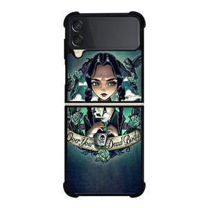 WEDNESDAY ADDAMS 1 Samsung Galaxy Z Flip 3 5G Case Cover WEDNESDAY ADDAMS 1 Samsung Galaxy Z Flip 3 5G Case Cover