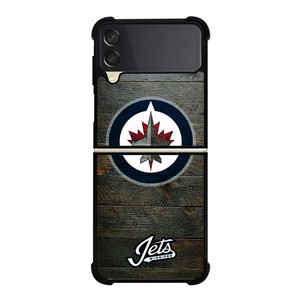 WINNIPEG JETS WOODEN Samsung Galaxy Z Flip 3 5G Case Cover