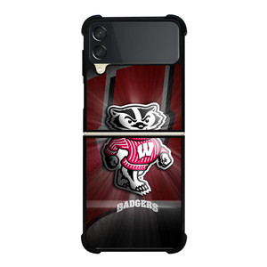 WISCONSIN BADGERS 2 Samsung Galaxy Z Flip 3 5G Case Cover