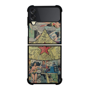 WONDER WOMAN LOGO ART Samsung Galaxy Z Flip 3 5G Case Cover