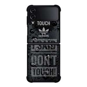ADIDAS DON'T TOUCH MY PHONE Samsung Galaxy Z Flip 4 5G Case Cover